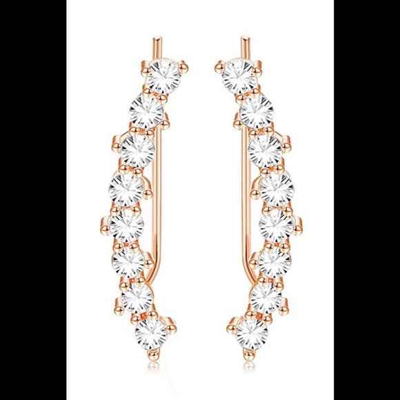 🌹Beautiful 🌹Crystal Climber Earrings 
NWT🏷 - Picture 12 of 12